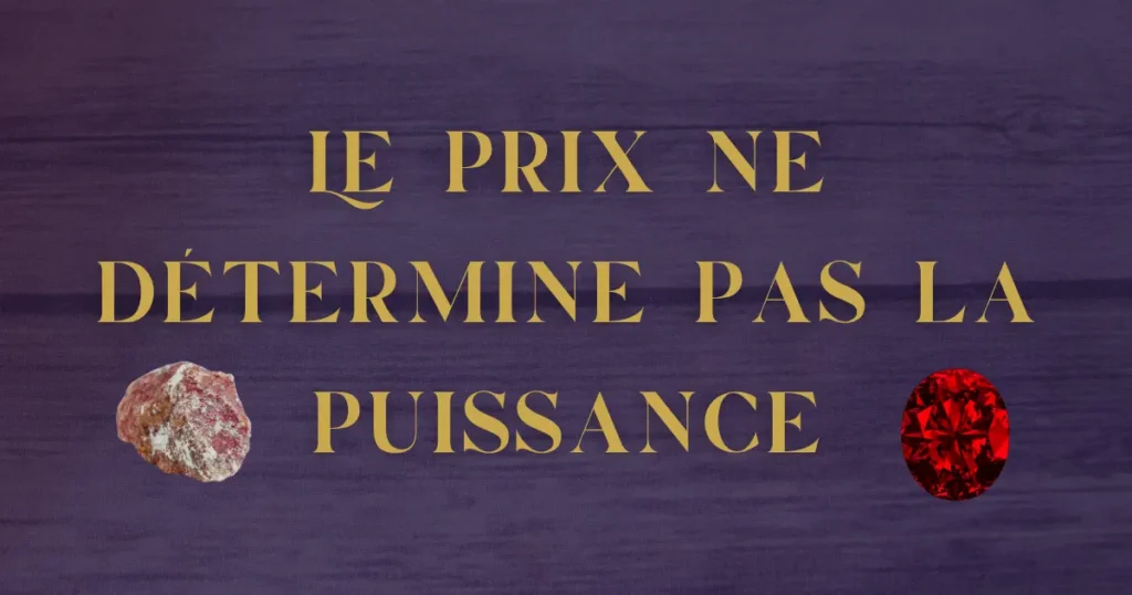 Le prix ne détermine pas la puissance